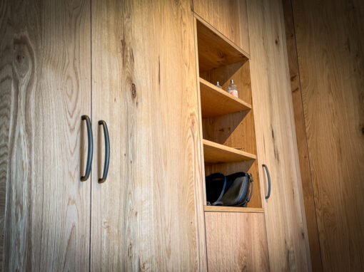 Armoire chêne sauvage sur-mesure